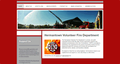 Desktop Screenshot of hermantownfire.com