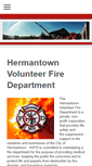Mobile Screenshot of hermantownfire.com